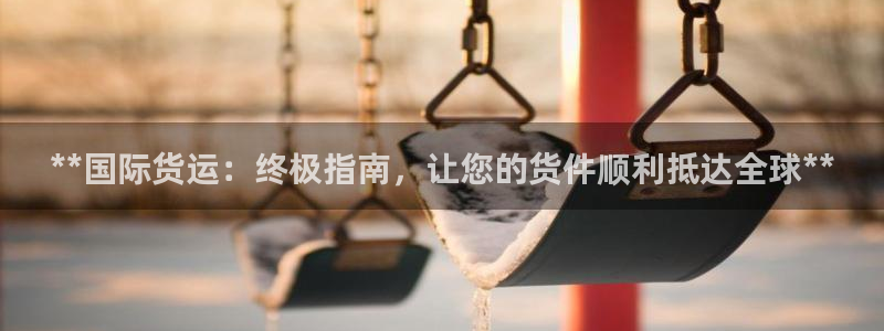 尊龙凯时人生就是搏首页：**国际货运：终极指南，让您的货
