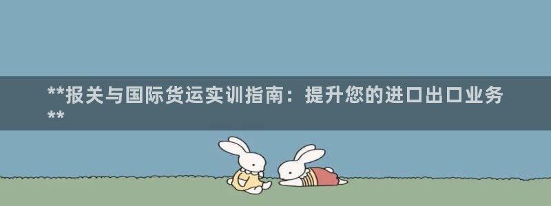 尊龙人生就是博登录首页：**报关与国际货运实训指南：提升