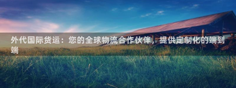尊龙d88官网登录：外代国际货运：您的全球物流合作伙伴，